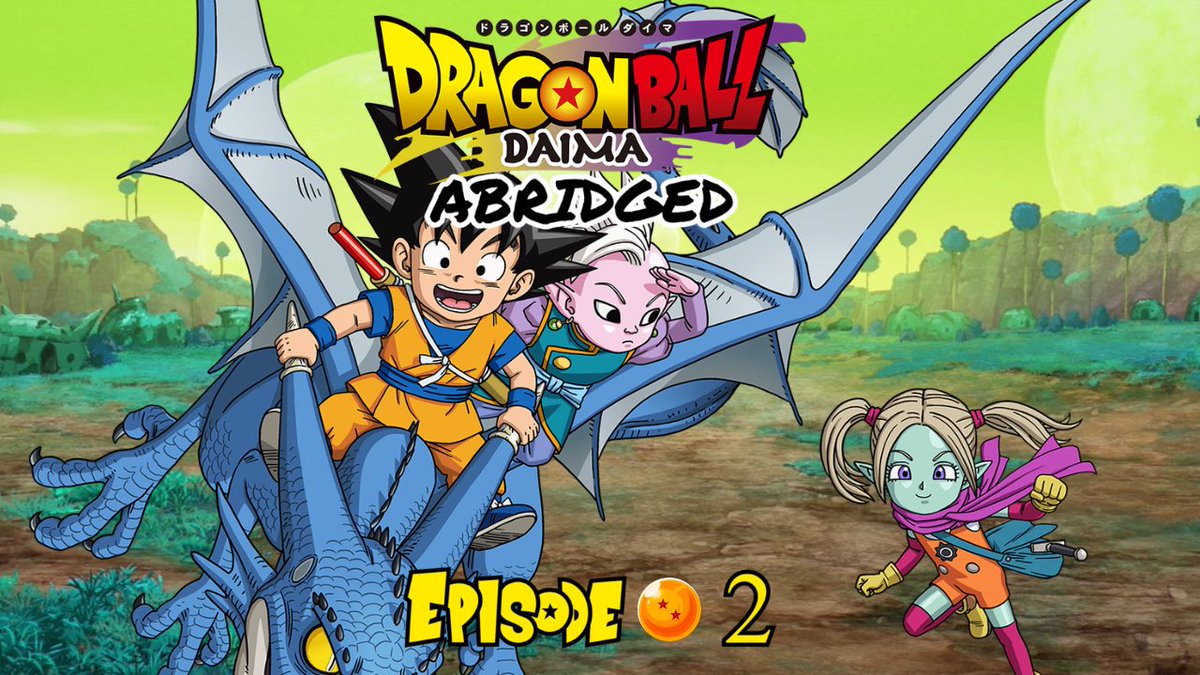 Coffinjockey's tweet photo. The newest episode of Dragon Ball Daima Abridged is LIVE!!! The team worked super hard on it and I think it turned out great! Go check it out!!

Link below! https://t.co/r0oyK7hvQ4