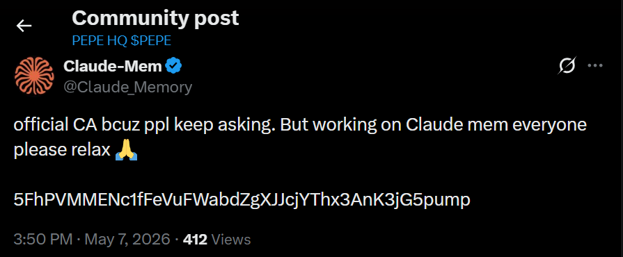 crypto__tyr's tweet photo. @Claude_Memory, you never sell the dev wallet; are you stupid? lol.

Buy back 2 SOL with the dev wallet and lock those tokens in streamflow, retard!

5FhPVMMENc1fFeVuFWabdZgXJJcjYThx3AnK3jG5pump https://t.co/ykpR2o0fLw