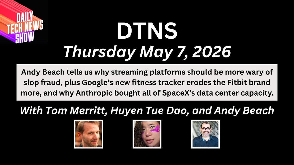 Daily Tech News Show tweet media