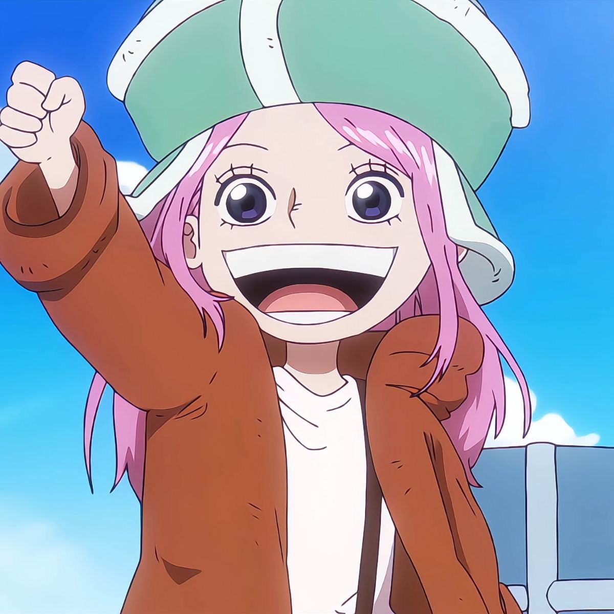 woninami's tweet photo. forever my favorite one piece girls💛🩷 https://t.co/zAXzcaHXuP