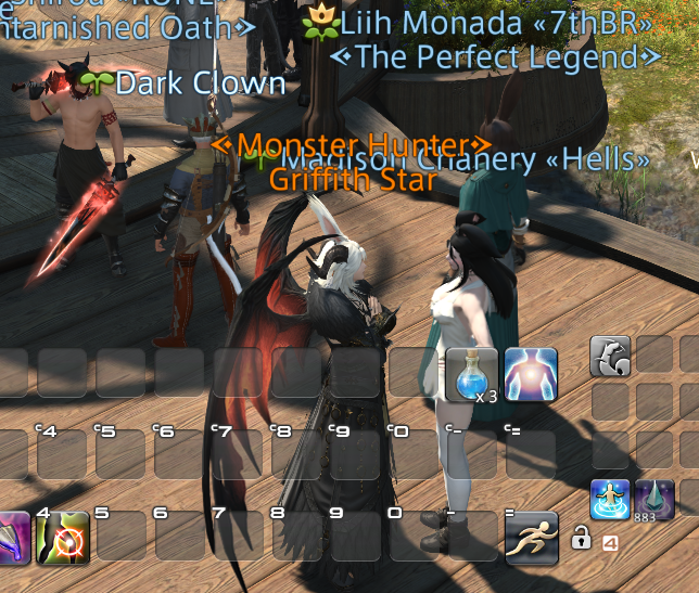 Guli_Costa's tweet photo. Estava parado em Gridania, quando recebo um pedido de amizade do grande @itsgriffithstar, nem sabia que estava jogando ffxiv https://t.co/ghS4TXIOVC