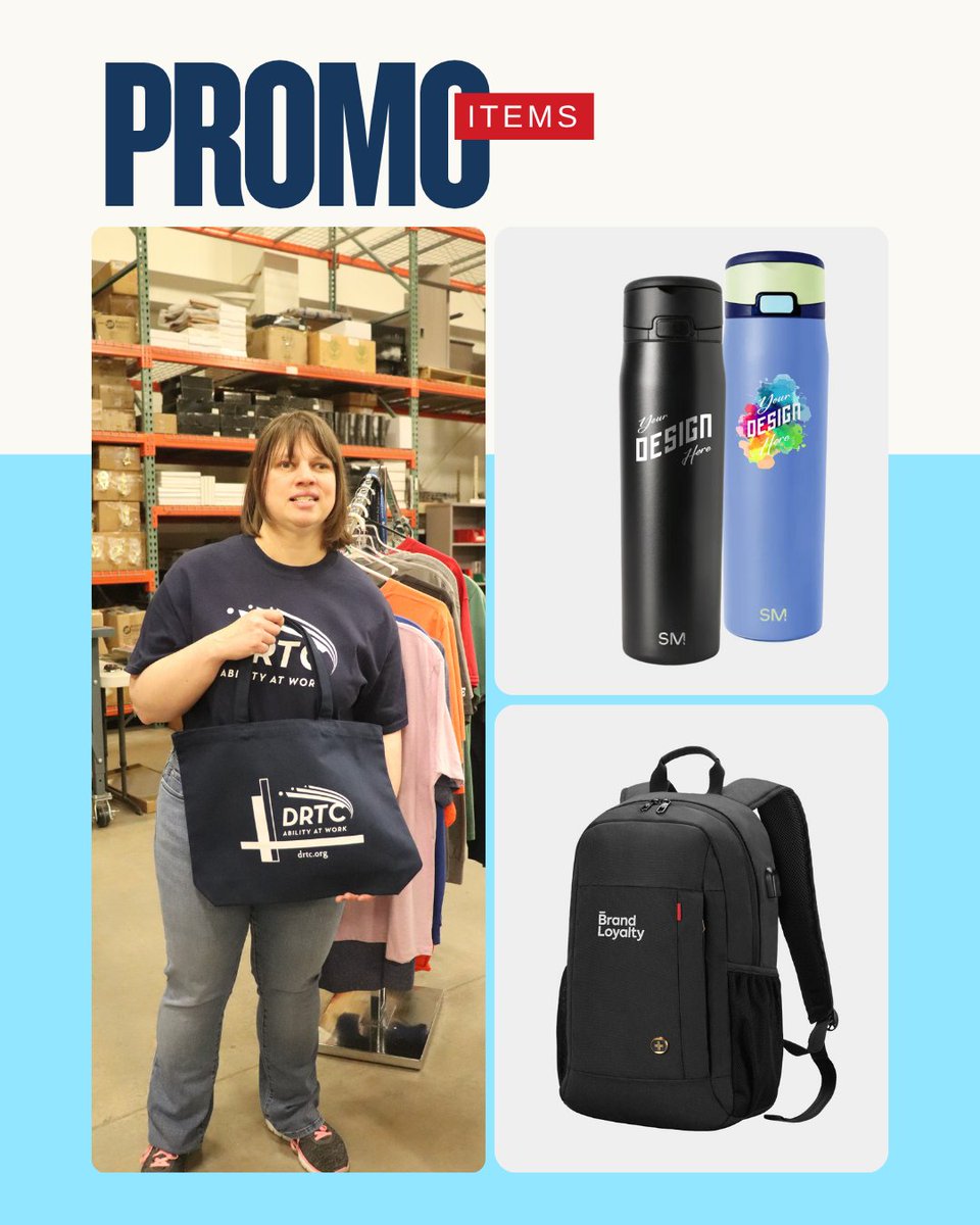 DRTCorg's tweet photo. From everyday essentials to standout pieces, these are just a few of the ways you can represent your brand with purpose.

Which one are you picking? https://t.co/Zr0rnorGXV 🔗✨ https://t.co/9zFKMqEyWL
