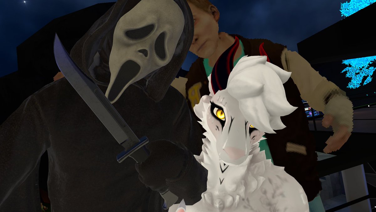 Mr_Ghostface45's tweet photo. ghost face is friendly to all people๐๐ค #furryhideout #ghostface #vrchat #scream #makingfriends #photes https://t.co/c6KzK4gmq7