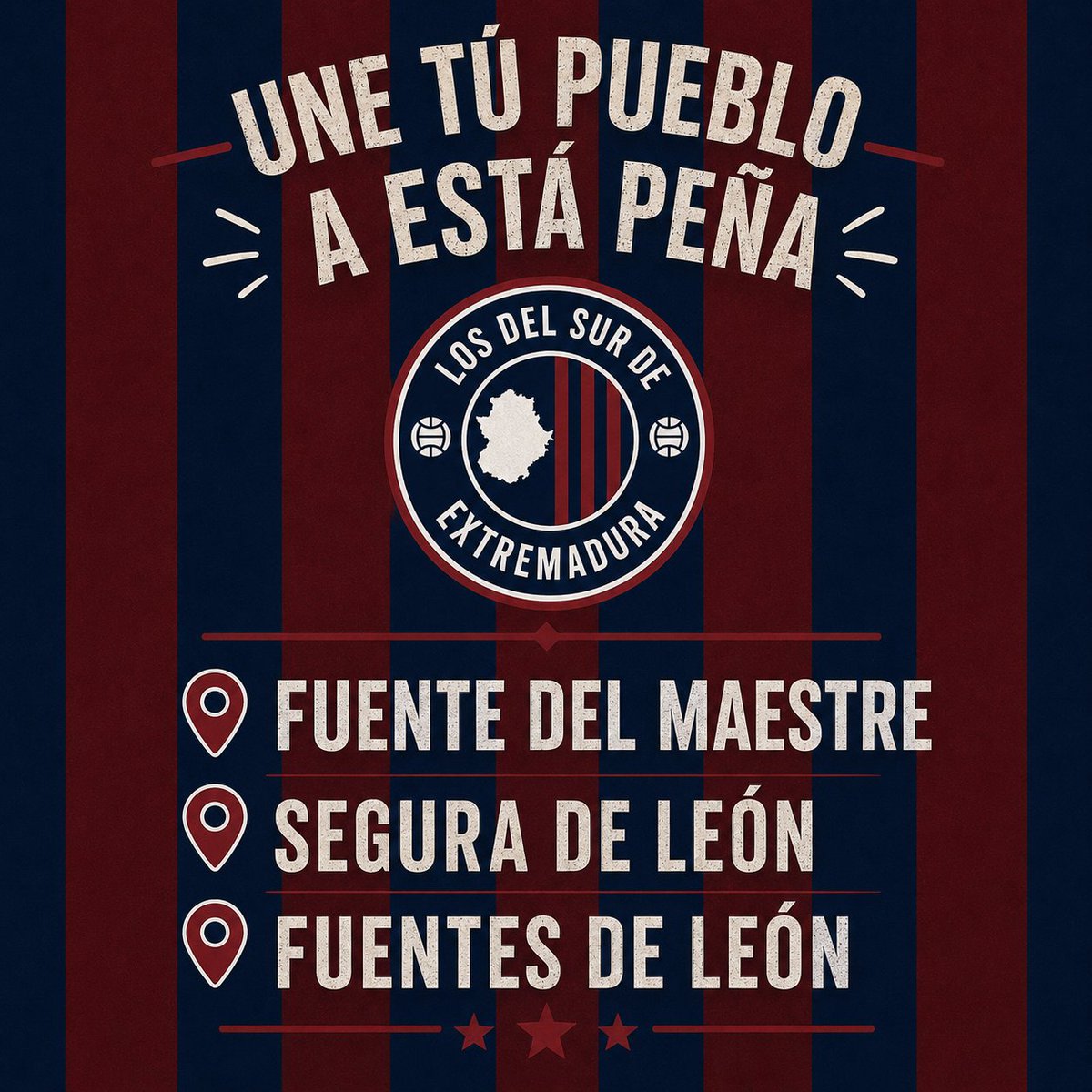 Peña Los del Sur.❤️💙❤️💪 tweet media