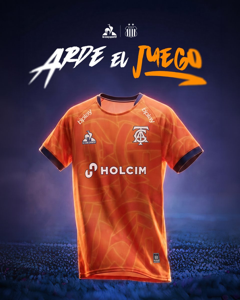 CATalleresdecba's tweet photo. 🧡 Le Coq Sportif y el Club Atlético #Talleres presentan su tercera equipación.

La nueva camiseta, edición limitada, introduce un color que contrasta y, al mismo tiempo, dialoga con el tradicional albiazul. Un color intenso, moldeado “a fuego”, que representa la energía que atraviesa a Talleres dentro y fuera de la cancha.

La nueva tercera equipación será de edición limitada y estará disponible de manera exclusiva para socios a partir de este viernes 8 de mayo 📲 https://t.co/QY0QdXq4oL