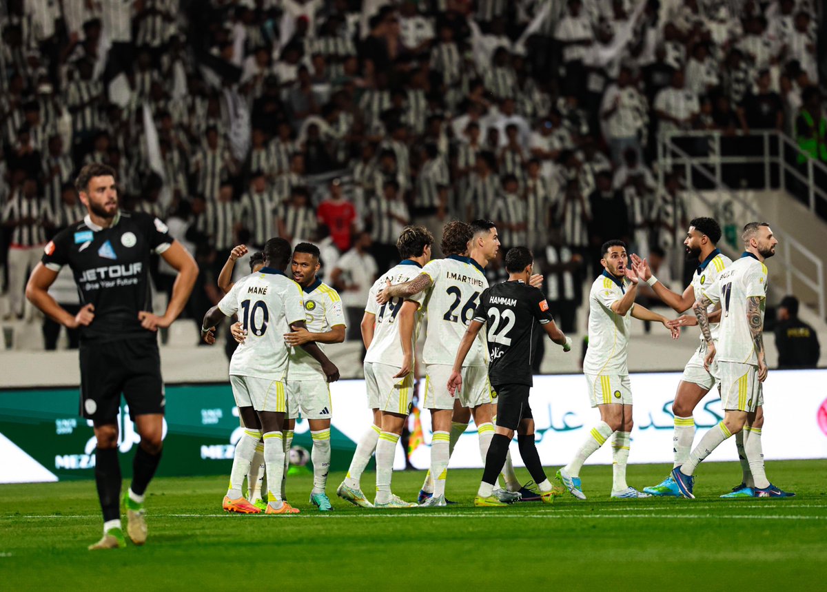 AlNassrFC_EN's tweet photo. Another win delivered 🙌
The mission continues 👊 https://t.co/kzwWtTdyol
