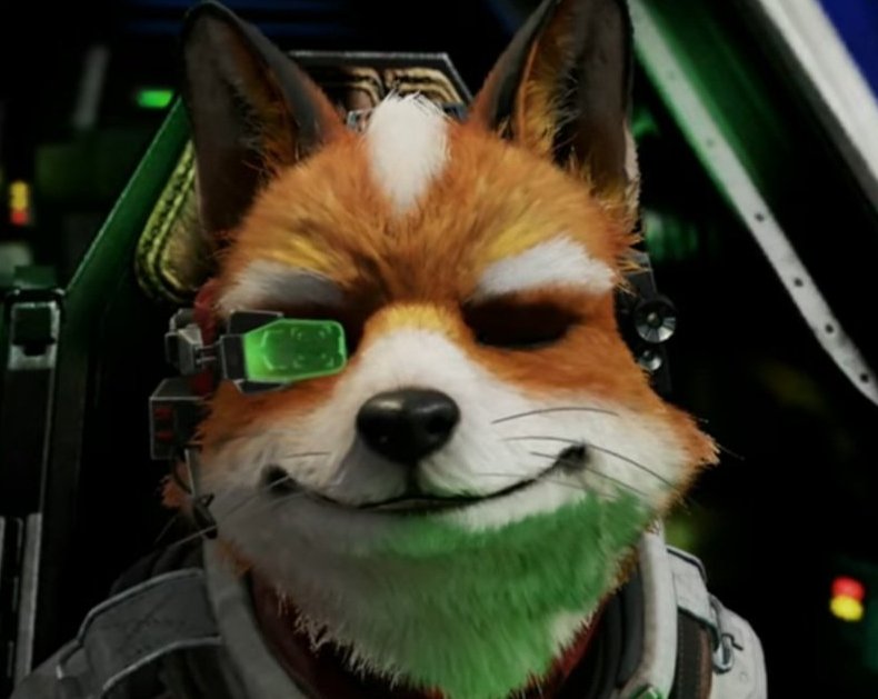 Hermano, ¿por qué los dos Fox McCloud pusieron ESA misma cara? 😭🦊🥀🥀🥀 #StarFox #SuperMarioGalaxyMovie