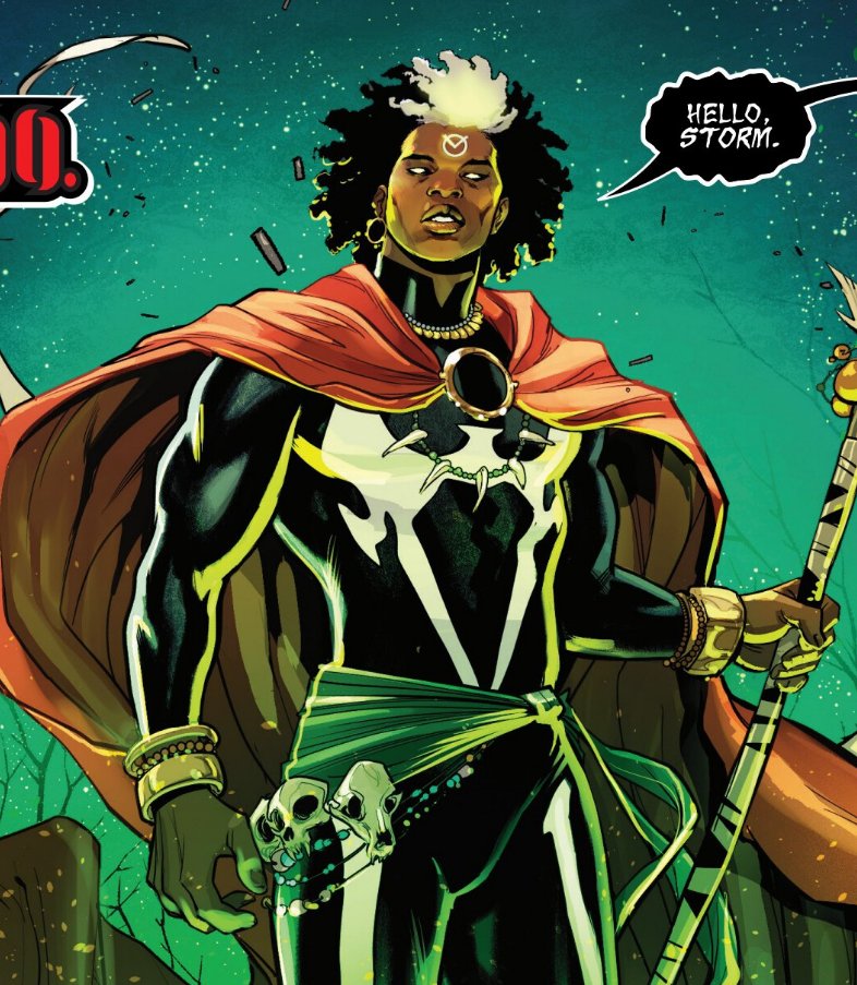 SiteJamesons's tweet photo. Agora que a Marvel pretende investir pesado e trazer alguns dos maiores talentos da indústria para expandir seu universo místico, seria incrível ver mais histórias dedicadas ao Dr. Vodu.

Jericho Drumm, herói haitiano, é um necromante (capacidade de se comunicar com os mortos), já integrou os Vingadores, assumiu o manto de Feiticeiro Supremo da Terra e até viveu um romance com a Feiticeira Escarlate.

O Dr. Vodu é um personagem com uma mitologia riquíssima e cheia de possibilidades narrativas. Falta apenas a oportunidade de ganhar maior visibilidade para conquistar o lugar que merece entre os favoritos dos leitores.