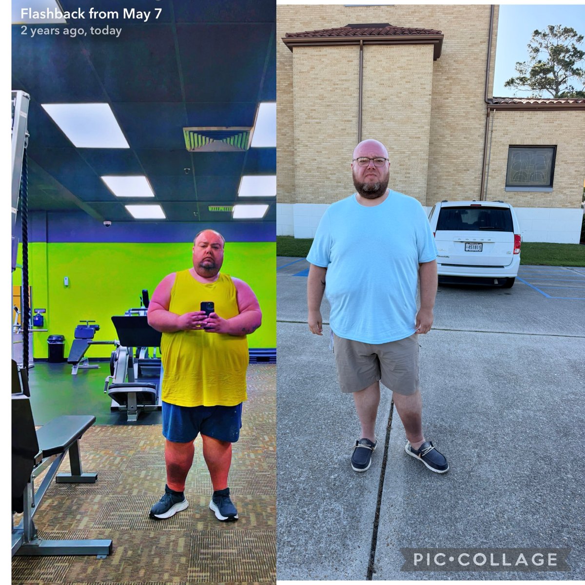 loganwayne203's tweet photo. When i deleted my old facebook i lost all of my old pictures! Thank god Snapchat has them! 

My Snapchat memories for today!
The first pic was taken 2 years ago. The second pic was taken this past Sunday! 
#snapchatmemories  #weightloss #gaybear #masc4masc #gayman https://t.co/CtYPP9rEXv