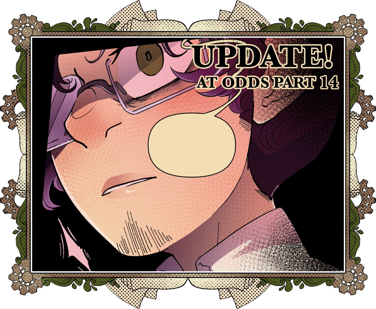 SearchJekyll's tweet photo. Update!🧪
At Odds Part 14 is now up on Comicfury!
https://t.co/QKvBnl1EOV🔎
🔍Read from the start here: https://t.co/JV1MAcTde9 
📷Plenty of early access updates on Patreon: https://t.co/w81G67wo5M https://t.co/HF4Un93gEx