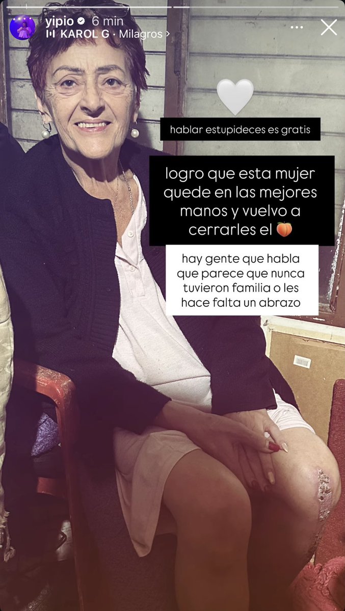 Muchas fuerzas <a href="/yiselapintos/">Yisela Paola (yipio)</a> te deseo que puedas solucionar los cuidados de tu madre, solo alguien que está solo en el mundo entiende cuando no tenes una mano para cuidar a tu vieja, fuerza y espero más que nunca que lo puedas resolver y volver a GH ❤️