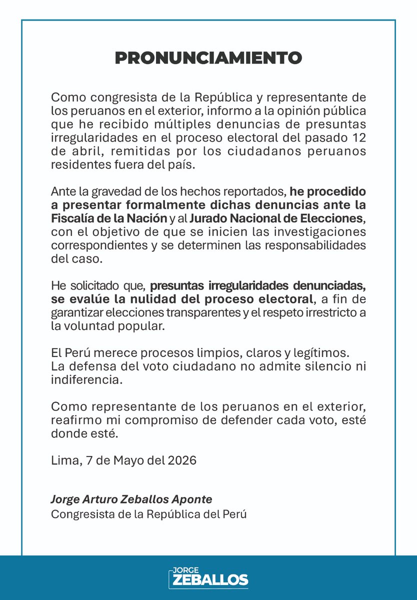 Jorge Zeballos tweet media