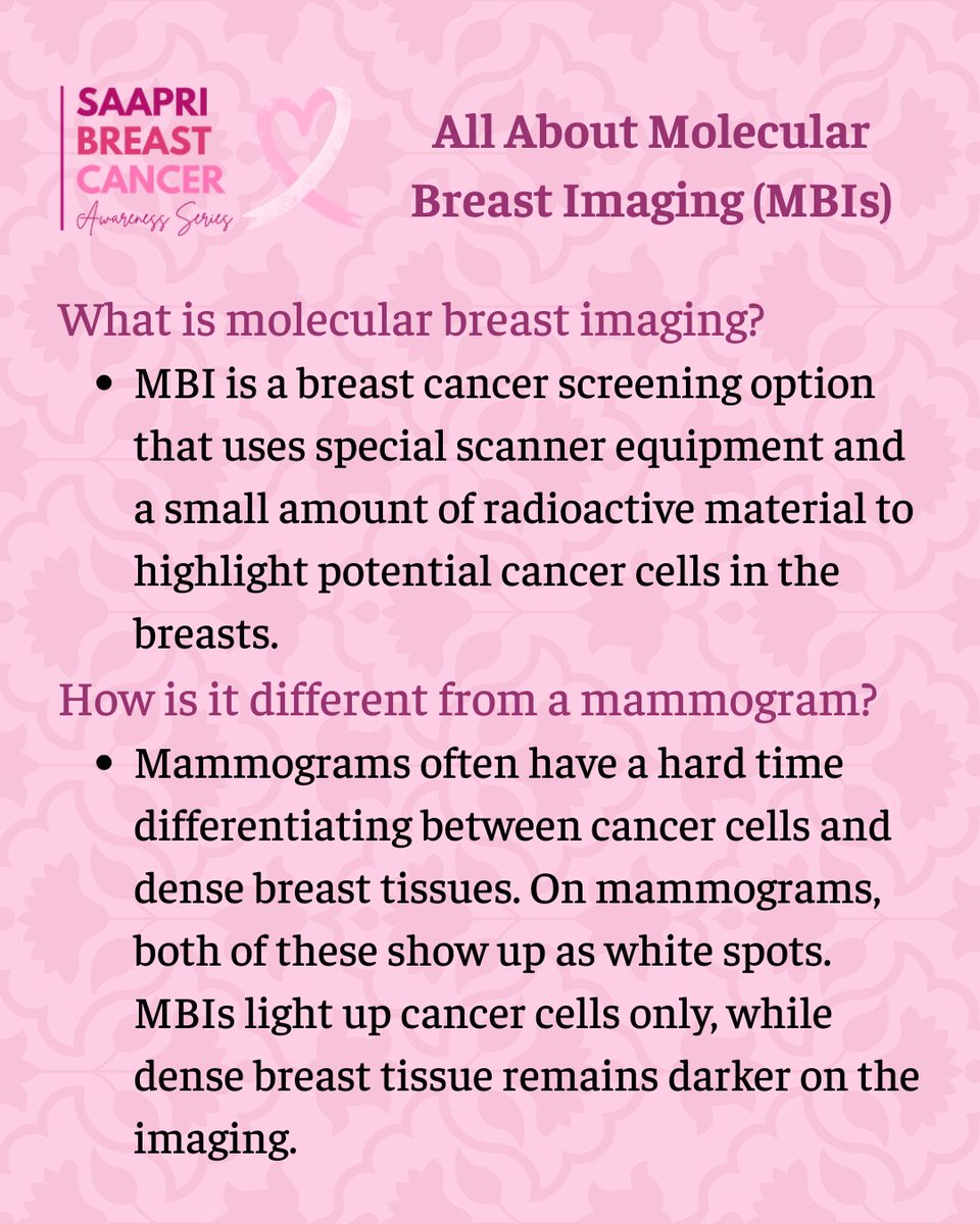 SAAPRIChicago's tweet photo. Mammograms cannot always detect breast cancer in women with denser breast tissues. An alternative screening method is available – molecular breast imaging. Learn more:
 https://t.co/ehMESf4nZM https://t.co/WwSFuqdAay