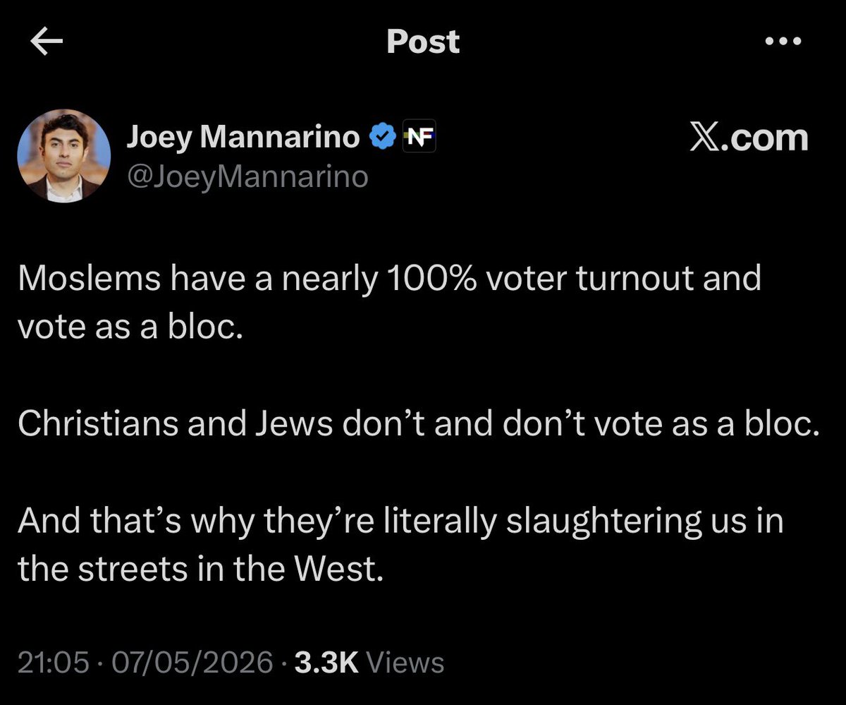 Ado_Smiffy's tweet photo. @JoeyMannarino NOTHING!! You are hateful person. The bible says Love thy neighbour. Posts like these are good reason you have been banned https://t.co/3NtY0Af2sY