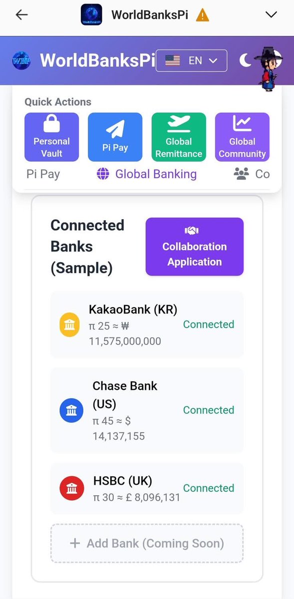 KaraokeBank của Quốc Gia Nào mà giá Pi khủng quá vậy làm tôi rất thích