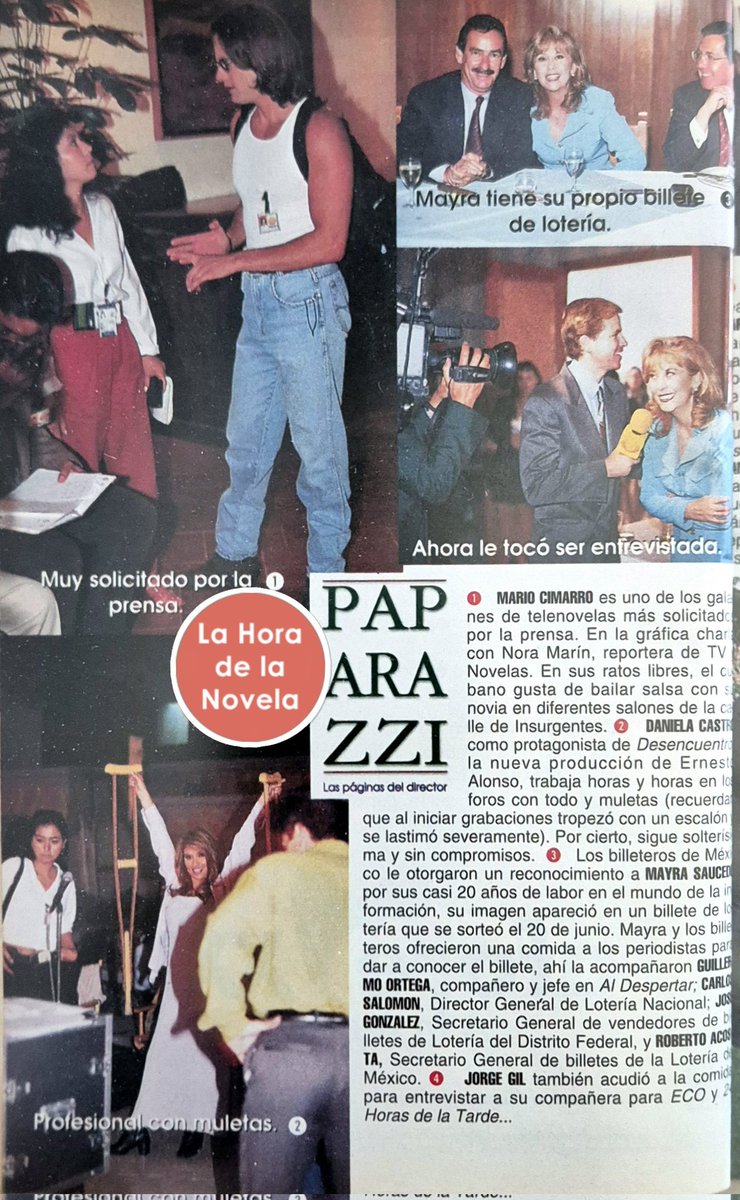 horadlanovela's tweet photo. 1997 #DanielaCastro #MarioCimarro #FernandoCarrillo #FernandoColunga #AnaBárbara 
Vía Teleguía 
Captura: https://t.co/7XMgBKpeji https://t.co/2C7kUCsD8x