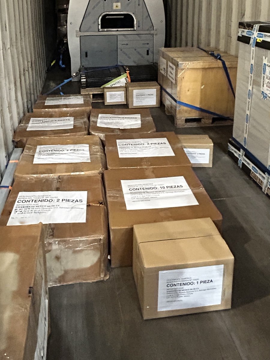 wymasolutions's tweet photo. Loading underway for another shipment heading to Mexico!

It's great to see Wyma equipment on its way to support another post-harvest operation in Latin America.

#WymaSolutions #Syagro #PostHarvestProcessing #GlobalManufacturing https://t.co/dHGLtQKEwX