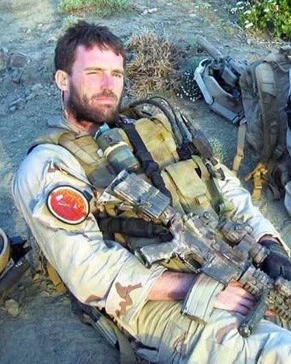 Please help me honor fallen Navy SEAL and Medal of Honor recipient Michael P. Murphy, pictured below in Afghanistan, 2005. 

He wore an FDNY patch to commemorate firefighters who were killed during 9/11.

Murphy was born May 7, 1976.
Today would be his 50th birthday.