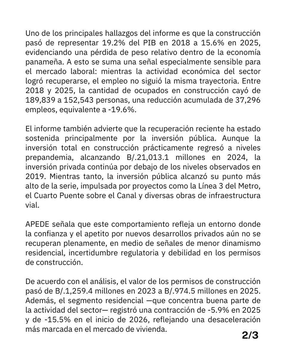 APEDE tweet media