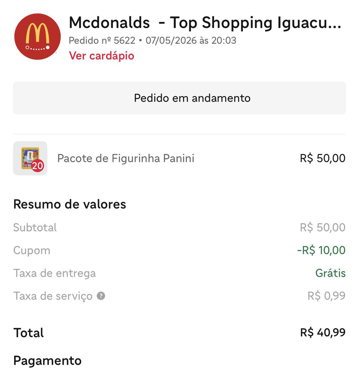 jbnomaraca's tweet image. acabei de comprar VINTE pacotes de figurinhas por R$41 no mcdonalds