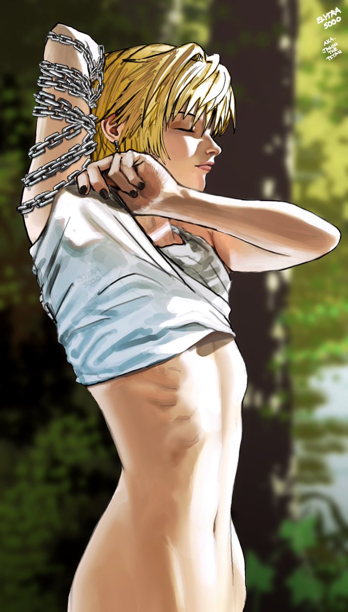 kurapika ~ lighting study