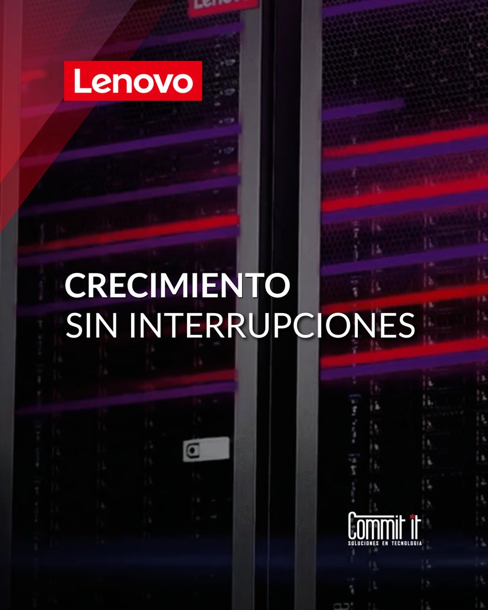 Commit_IT_Arg's tweet photo. Crecer exige infraestructura escalable sin interrumpir operaciones. 

#Lenovo amplía capacidad y estabilidad, mejorando productividad y previsibilidad. 

https://t.co/EEkPutt1JL

#Escalabilidad #DataCenter #InfraestructuraIT https://t.co/uDZxmXxL5Z