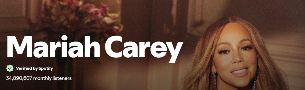 Mariah Carey Spotify tweet media