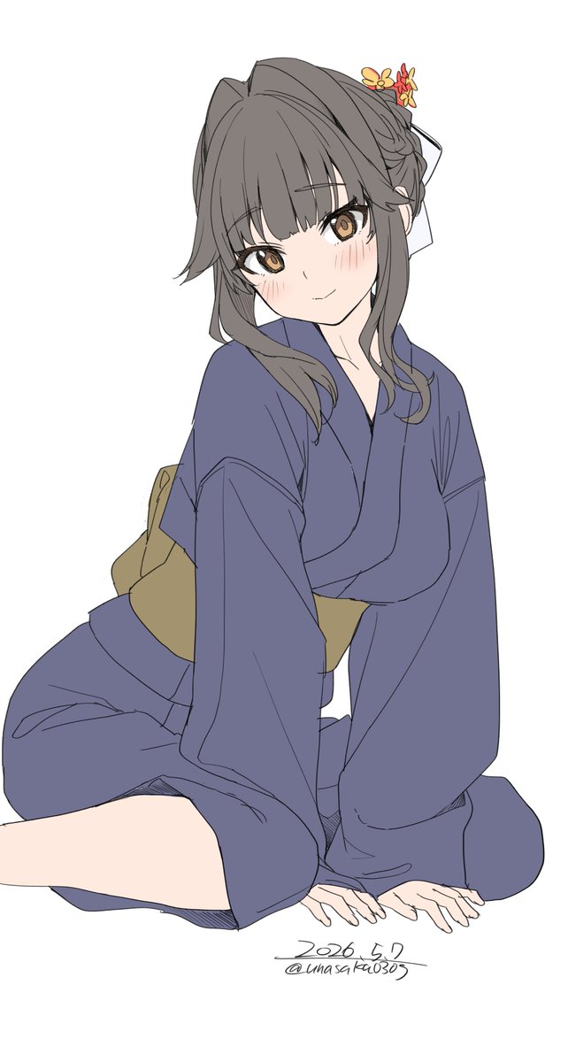 unasaka0309's tweet photo. ゆかた https://t.co/Ka01BYiJwA