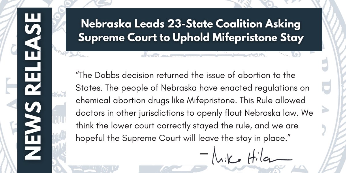 Nebraska Attorney General Mike Hilgers tweet media