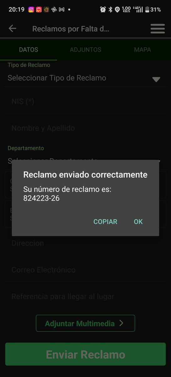 Nadkathram's tweet photo. @ANDEOficial Ciudad Nueva sin energía ahora https://t.co/owoNgeS6Vm