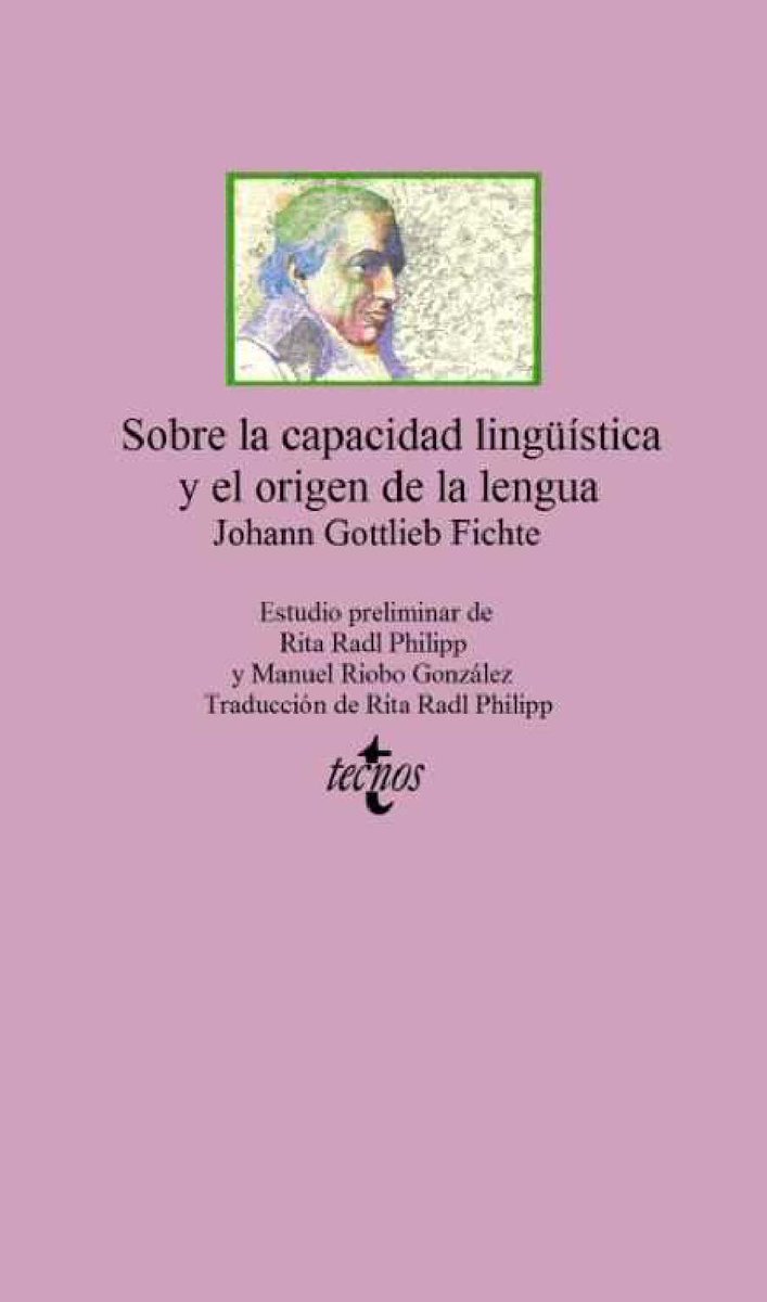 Sobre la capacidad lingüística y el origen de la lengua.

Autor: Johann Fichte
Temáticas: Lingüística
Editorial: Tecnos
Link: acortar.link/2YkUZY
Apóyanos en: paypal.me/LibrosCultura1…