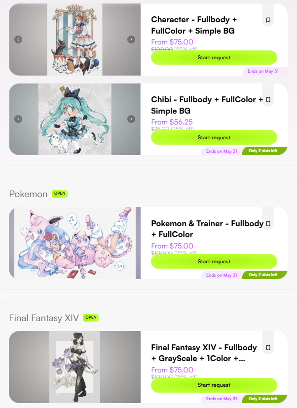 Santi 🌺 サンティ| VGen CommsOPEN SALE OFF! tweet media