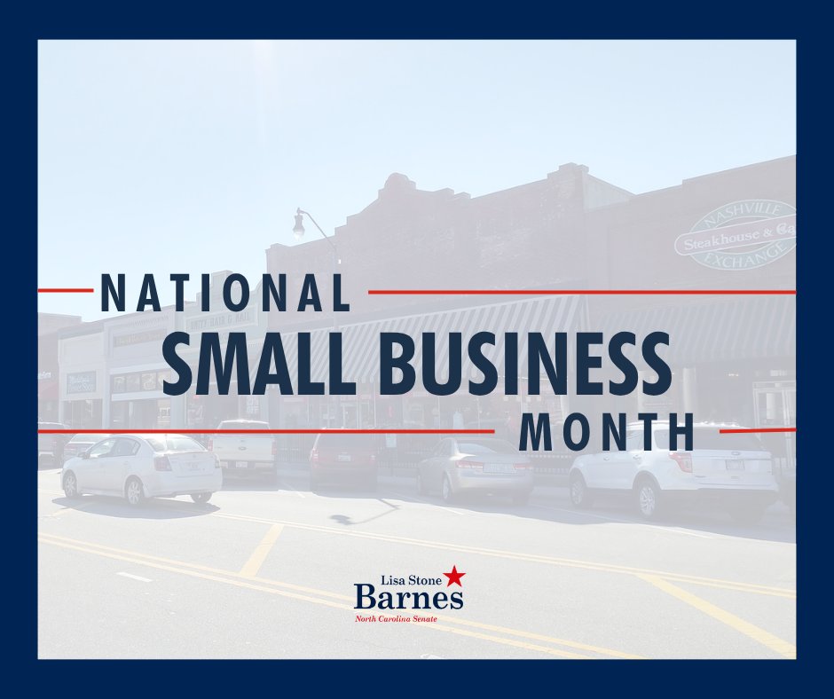 LisaStoneBarnes's tweet photo. May is National Small Business Month and a great reminder to support the businesses that power our local economy.

This month and every month, let’s continue to support the entrepreneurs who keep our towns strong.

#ncpol https://t.co/iIMeA2ukx0