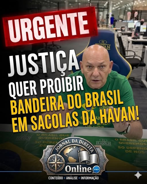 JornalBrasilOn2's tweet photo. Luciano Hang, o dono das lojas Havan, recebeu uma notificação do Ministério Público Federal de Mato Grosso do Sul por usar a bandeira do Brasil em sacolas.
Em um vídeo divulgado em suas redes sociais, ele comentou a situação ao lado de um diretor da empresa e acusando a medida de perseguição política.

“Recebemos uma notificação dizendo que nós não podemos utilizar a bandeira do Brasil nas nossas sacolas”, afirma o diretor.

Para Hang, a situação é o extremo oposto do que acontece nos EUA, onde a bandeira do país costuma ser usada em todos os lugares:

“Nos Estados Unidos, quando você vê um filme, você vê bandeira pra tudo quanto é lugar. Até no papel higiênico tem a bandeira americana. Aqui, estão pegando no pé”.
O empresário também defendeu o uso da bandeira e dos símbolos nacionais como forma de promover o patriotismo no país:

“Eu acho que nós temos que ser, cada vez mais, ter orgulho de usar o verde e amarelo, de usar a nossa bandeira, orgulho, né, imagina quantas sacolas saem por aqui, as pessoas com a sacola.”
MP já reclamou do uso da Estátua da liberdade