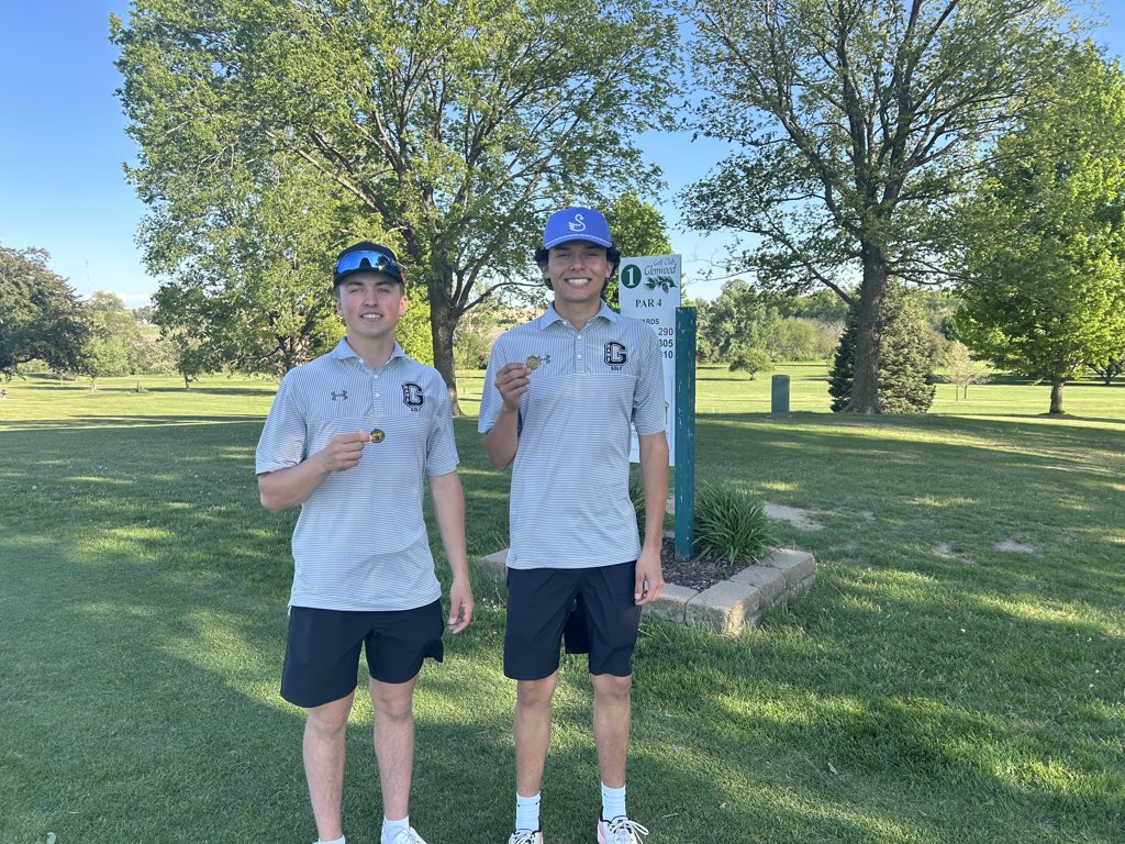 DiekmannBryan's tweet photo. Glenwood Boy’s Golf Results From Glenwood Golf Course.

Varsity:
Glenwood: 157
Nebraska City: 168
Plattsmouth: 205

Top Finishers:
Ryder Salazar, 37
Grant Schroeder, 37

@GlenwoodRams 
@d2mart https://t.co/jK5BTdqedy