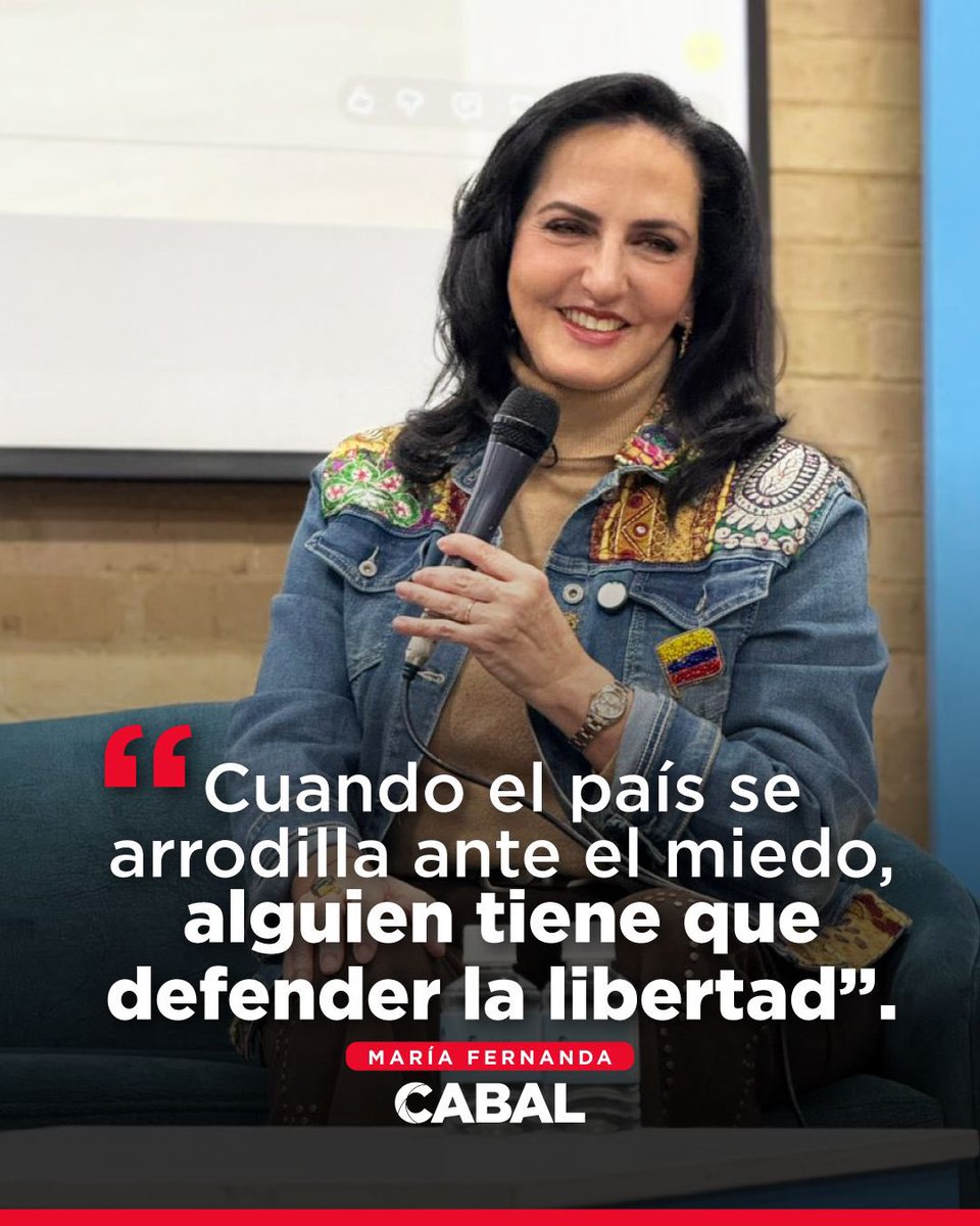 María Fernanda Cabal tweet media