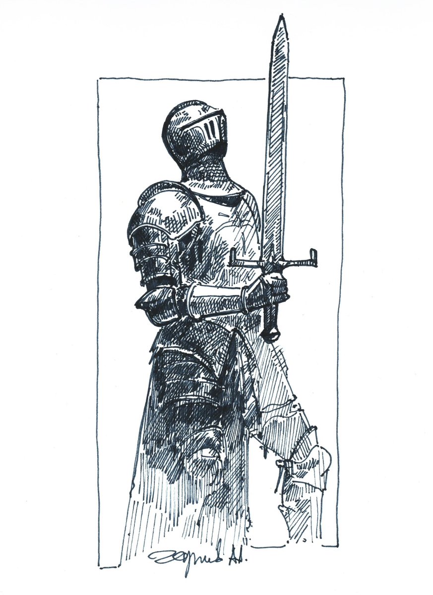 I drew a knight