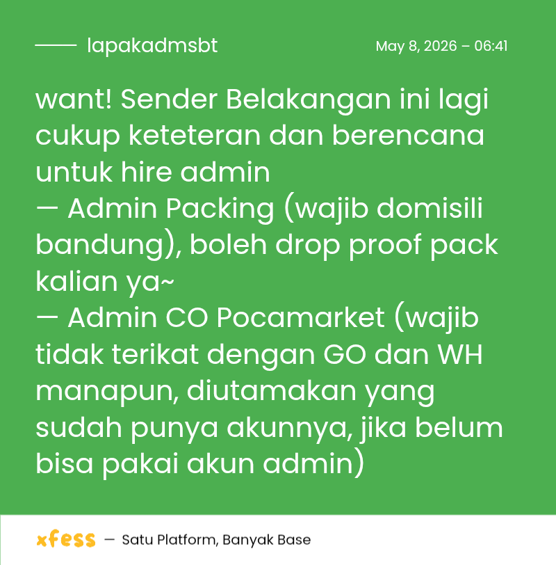 Lapak Adm dan Partner tweet media