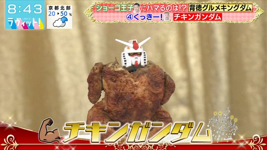 おまたせしました、くっきー！さんのガンダムです #ラヴィット