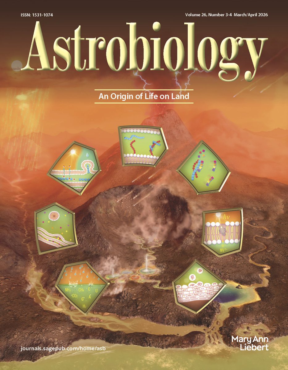 NoRCEL2's tweet photo. One of our NoRCEL Institute members, Dr Bruce Damer has very kindly brought this new publication (https://t.co/U37Zbu8Ath) to our attention - so all you astro-scientists out there, please do take a look! https://t.co/Ndr8EGOc93