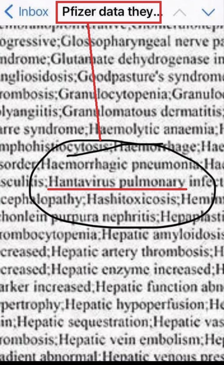 DetNPPodcast's tweet photo. @iamasoothsayer Was this because it was in the Pfizer Covid 💉 adverse effects? https://t.co/XXbErhz6xx