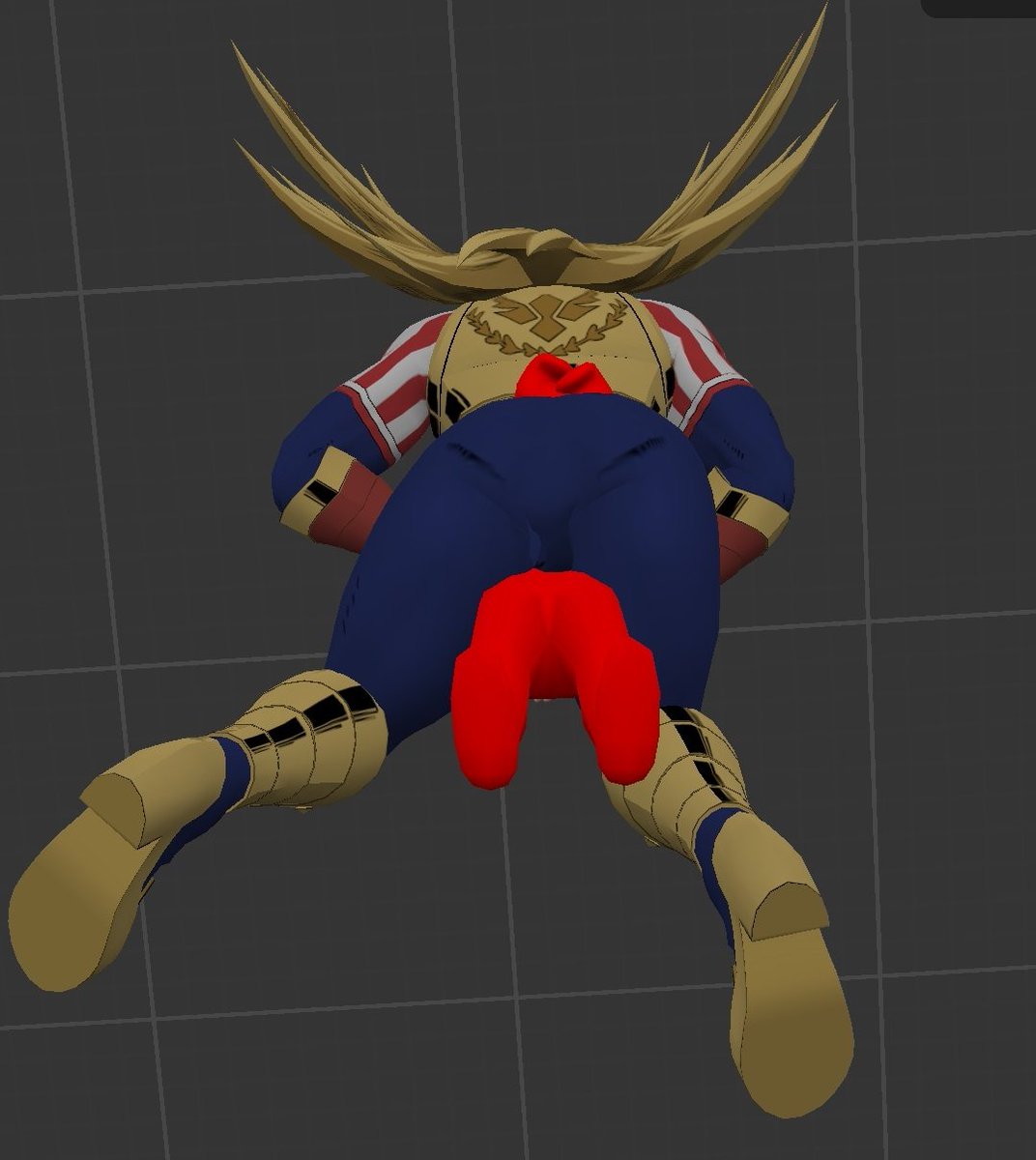 Julie3D's tweet photo. Star And Stripe Ryona Part 2: Star And Stripe Bearhugged By Red https://t.co/KmOL8JUO2B