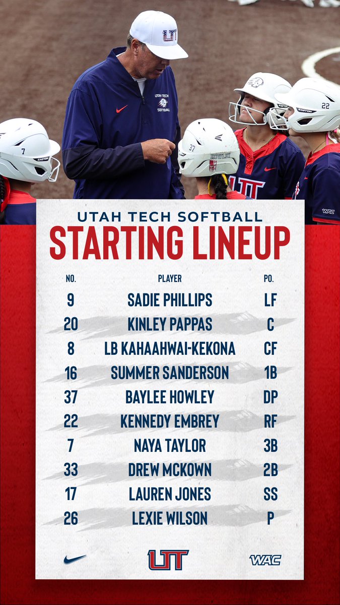 Utah Tech Softball tweet media