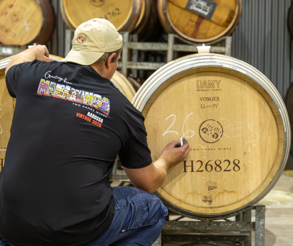 twohandswine's tweet photo. From the first pick to the final ferments, it’s been another huge effort by the vineyard and winery teams. Vintage 2026 officially wrapped up this week, with the last fruit arriving on Wednesday. We can’t wait to watch these wines evolve over the months and years ahead. https://t.co/zf9Pu9VdAW