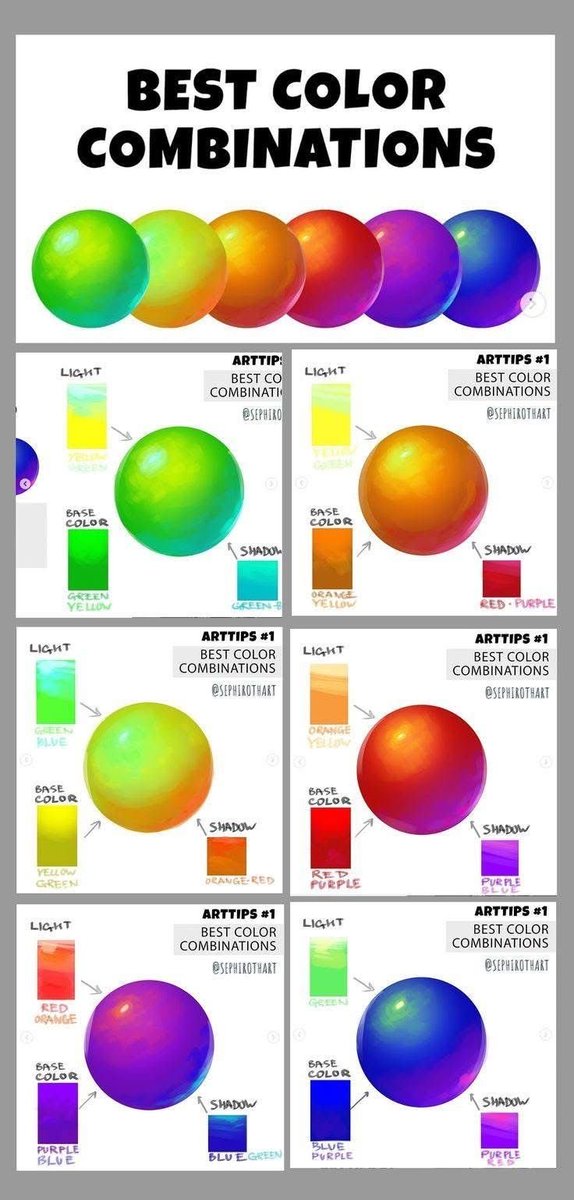 Color Shadow Matching Your colors get stronger when light and shadow stop matching π¨