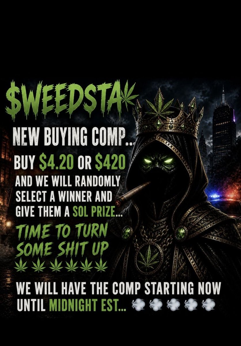 WEEDSTA BOSS tweet media