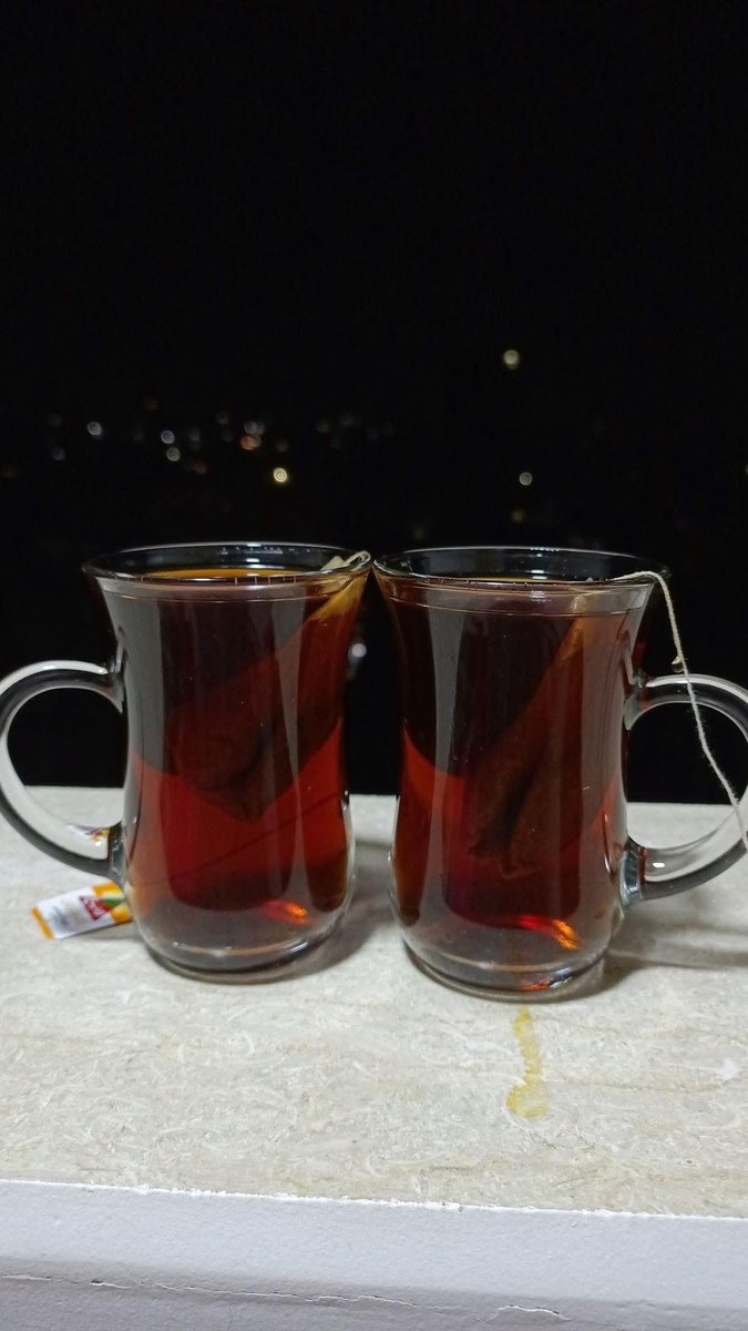 Me, you, and two cups of tea. ♡
