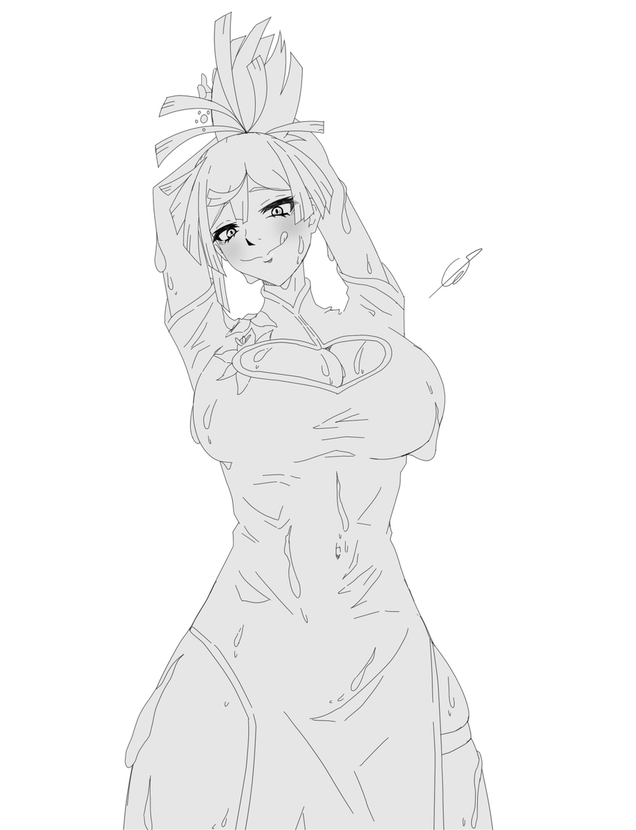 Cappybari's tweet photo. Yuzuriha from Hell's Paradise (sketch)

#animefanart #HellsParadise #Yuzuriha https://t.co/EB1CtBYAc5