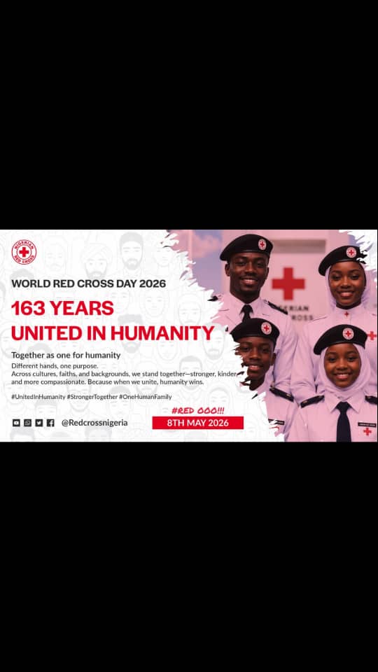 khadijat_AS's tweet photo. Red ooo⛑️⛑️⛑️⛑️ it's 2026 World Red Cross Day. It's over 163 years of impactful Humanitarian service in the world. 
#unitedinhumanity https://t.co/sdJaOPKdQN