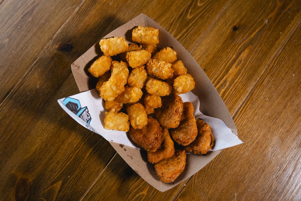 WeidnerField's tweet photo. Checkout the Galactic Night food and beverage items for tomorrows match as the Switchbacks take on Orange County SC

🪐 Saturn Sunrise
🍗 Chicken Nuggets &amp; Tots

#weidnerfield https://t.co/i3Us6X7Sle